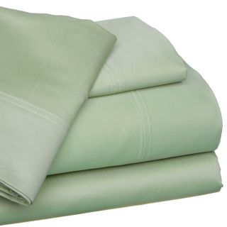 None Egyptian Cotton 1000 Thread Count Solid Luxury Sateen Sheet Set Or Pillowcase Separates Green Size King