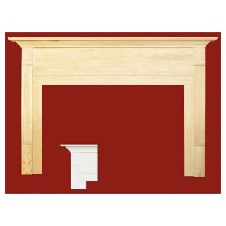 Newport MDF Primed Fireplace Mantel Surround