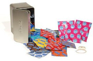 Durex Variety Pack with 48 Lubricated Condoms and 3 Vibrating Rings, 48 Count Health & Personal Care