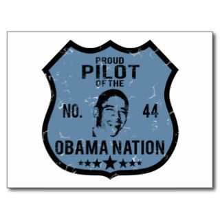 Pilot Obama Nation Post Cards