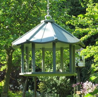 hanging bird table by lincolnshire dovecotes