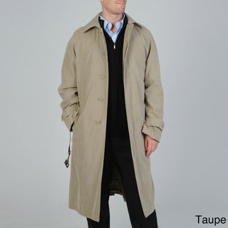 Cianni Cellini Men's 'Renny' Full length Belted Raincoat Cianni Cellini Coats