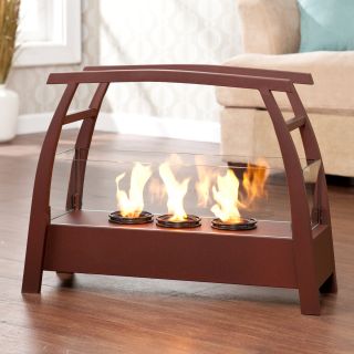 Upton Home Rustic Red Portable Indoor/ Outdoor Gel Fuel Fireplace