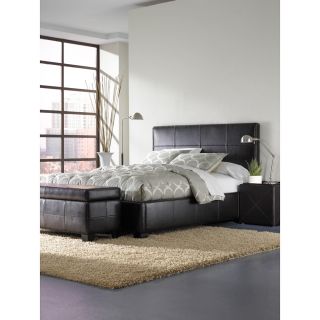 Leather Queen size Lift Storage Bed