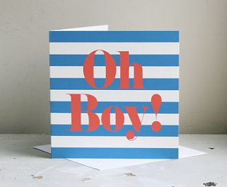 new baby boy card by modo creative