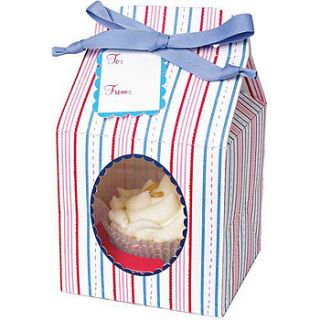 individual cupcake box by red berry apple