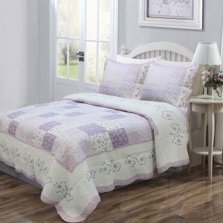 Love Of Lilac Quilt Set And Optional Sham Separates