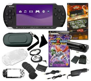 Sony PSP 3000 Super Bundle with Two Games, Camera, and More —