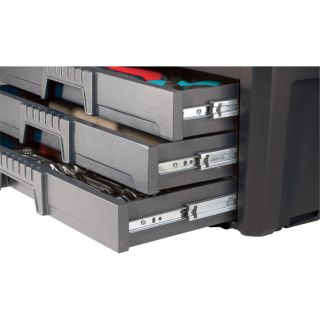 Keter 23in. 3-Drawer Toolbox, Model# 17186722  Tool Boxes