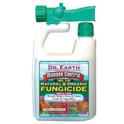 Dr Earth Concentrate 3 Controls Organic Fungicide Hose End 32 Ounce