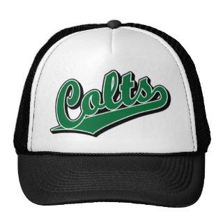 Colts in Green Trucker Hat