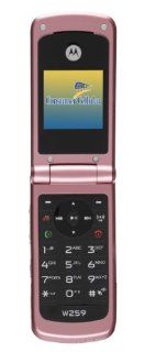 Motorola W259 Pink with Consumer Cellular Service (No Contract) Cell Phones & Accessories