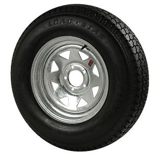 Kenda Loadstar 205/75 x 15 Bias Trailer Tire w/5 Lug Galvanized Spoke Rim 81060
