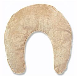 Soothera White Swan Furry Plush Hot And Cold Therapy Neck Wrap