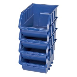 Large Stackable Trays — 4-Pk.  Economy Shelf Bins