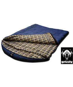 Grizzly 2 person  25 degree Canvas Sleeping Bag