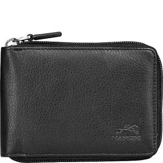 Mancini Leather Goods Men’s Zippered Wallet with Removable Passcase