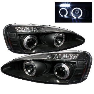 Pontiac Grand Prix 04 05 06 07 08 Halo Projector Headlights   Black (Pair) Automotive