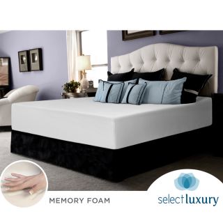 Select Luxury Medium Firm 14 inch Twin size Memory Foam Mattress