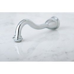 Chrome Heritage 8 inch Solid Brass Tub Spout