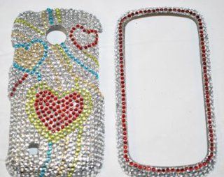 LG Cosmos Touch VN270 smartphone Rhinestone Bling Case Cell Phones & Accessories