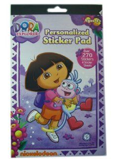 Nickelodeon 270pc Dora the Explorer Sticker Pad   Dora Stickers Toys & Games