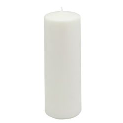3x9 Inch White Pillar Candles (case Of 12)