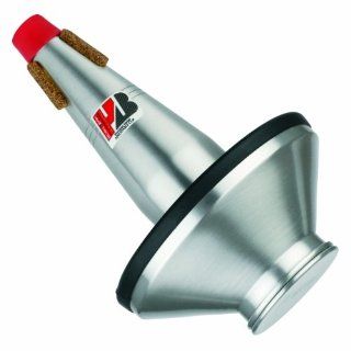Humes & Berg Stonelined Adjustable Cup Aluminum Tenor Trombone Mute (272A) Musical Instruments