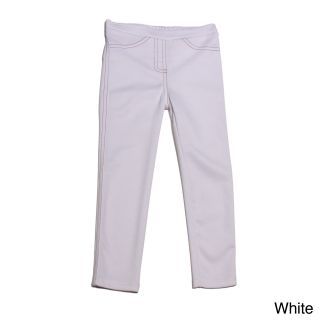 Paulinie Collection Paulinie Collection Girls Jeggings White Size 6x