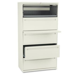 Hon 700 Series 36 inch Wide Lateral File Cabinet In Putty