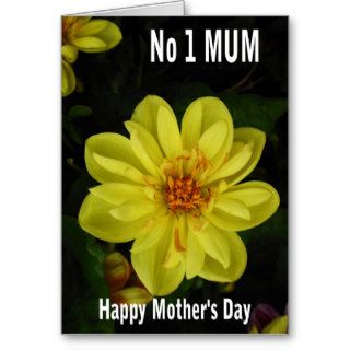 mellow yellow   Mother's Day Card
