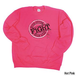 Signify Pink Unisex Think Strong. Think Pink. Crew Neck Sweatshirt 434102