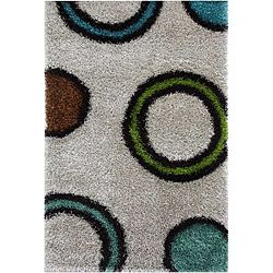 Hand woven Polyester Rug (2 X 3)