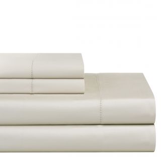 Pointehaven Pointehaven Supima Cotton 600 Thread Count Deep Pocket Sheet Set Or Pillowcase Separates Off White Size Queen