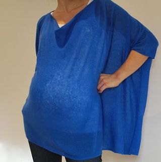 cashmere maternity and breastfeeding poncho by little bud maternity