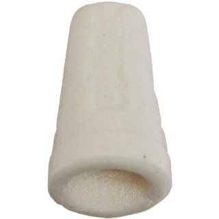 NSI Industries TOP S D Easy Twist Ceramic Wire Connector, 22 14 AWG, Small Size, White (Bag of 15) Wire Terminals