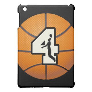 Number 4 Basketball and Player Case For The iPad Mini