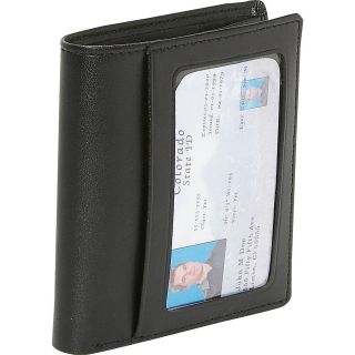 Royce Leather Mens Double ID Bi Fold Wallet