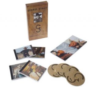 George Strait Strait Out of the Box 4 CD Set —