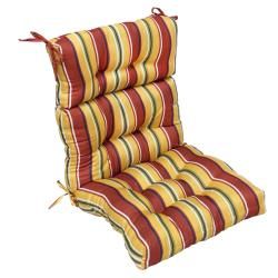 44x22 inch 3 section Outdoor Carnival High Back Chair Cushion