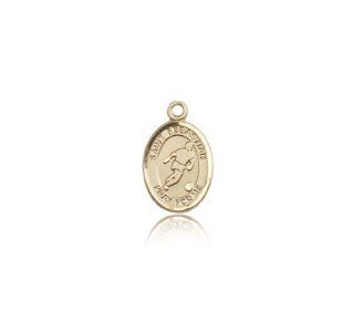 Saint Sebastian/Soccer Medals   14kt Gold St. Sebastian Medal Jewelry