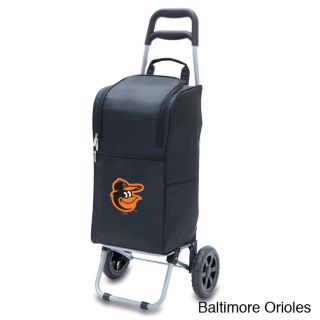 Mlb 15 quart Insulated Cooler With Folding Trolley