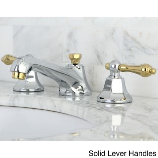 Metropolitan Chrome/ Brass Widespread Bathroom Faucet