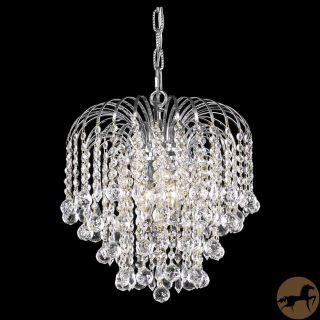Christopher Knight Home Crystal Four light Chrome Chain/wire Chandelier