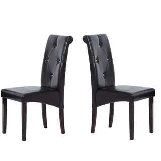 Contemporary Warehouse Of Tiffany Brown Dining Room Chairs (set Of 2)