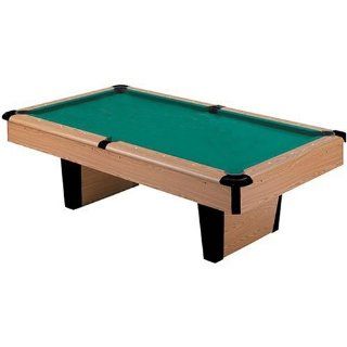 Mizerak Oakwood 8 Foot Billiard Table with Drop Pockets  Pool Tables  Sports & Outdoors