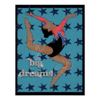 Gymnastics Big Dreams Poster