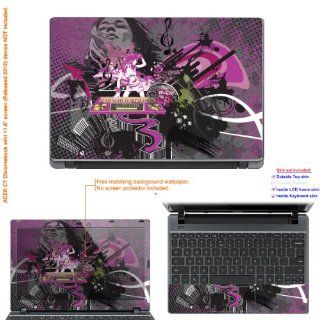 Decalrus   Decal Skin Sticker for Acer Chromebook C7 with 11.6" screen (IMPORTANT read Compare your laptop to IDENTIFY image on this listing for correct model) case cover acerC7 284 Computers & Accessories