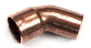Package of 50 1/2 inch Nibco # 606 2 Copper Street 45 degree Elbow   Pipe Fittings  
