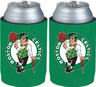 Boston Celtics Can Cooler 2 Pack  Sports Fan Cold Beverage Koozies  Sports & Outdoors